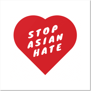 stop asian hate Posters and Art